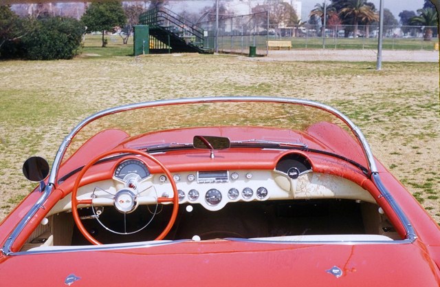 dave macdonald 1955 corvette